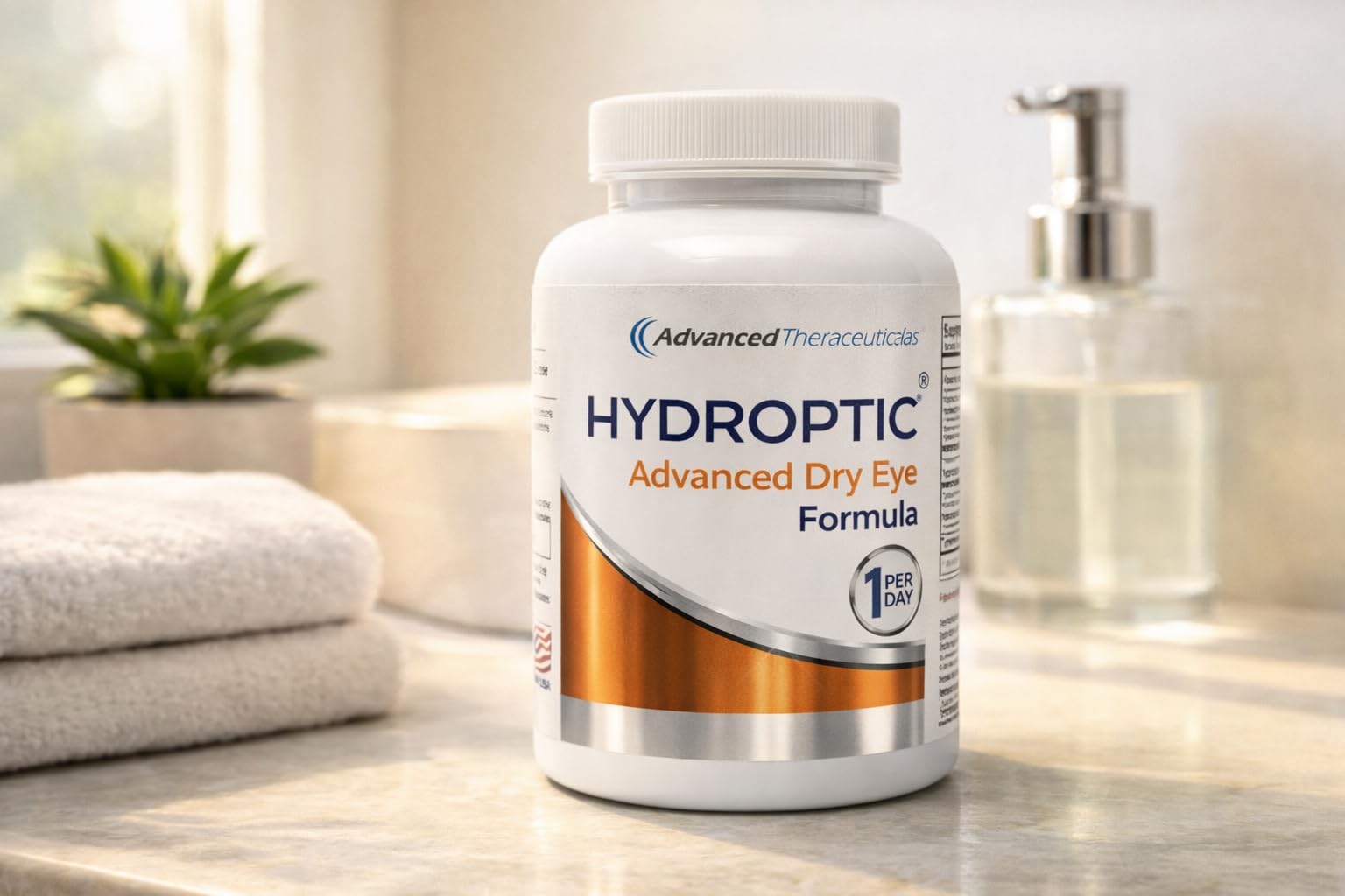 Hydroptic Advanced Dry Eye Formula (One-Per-Day) 180 Day Supply ADVANCED THERACEUTICALS uk supplements