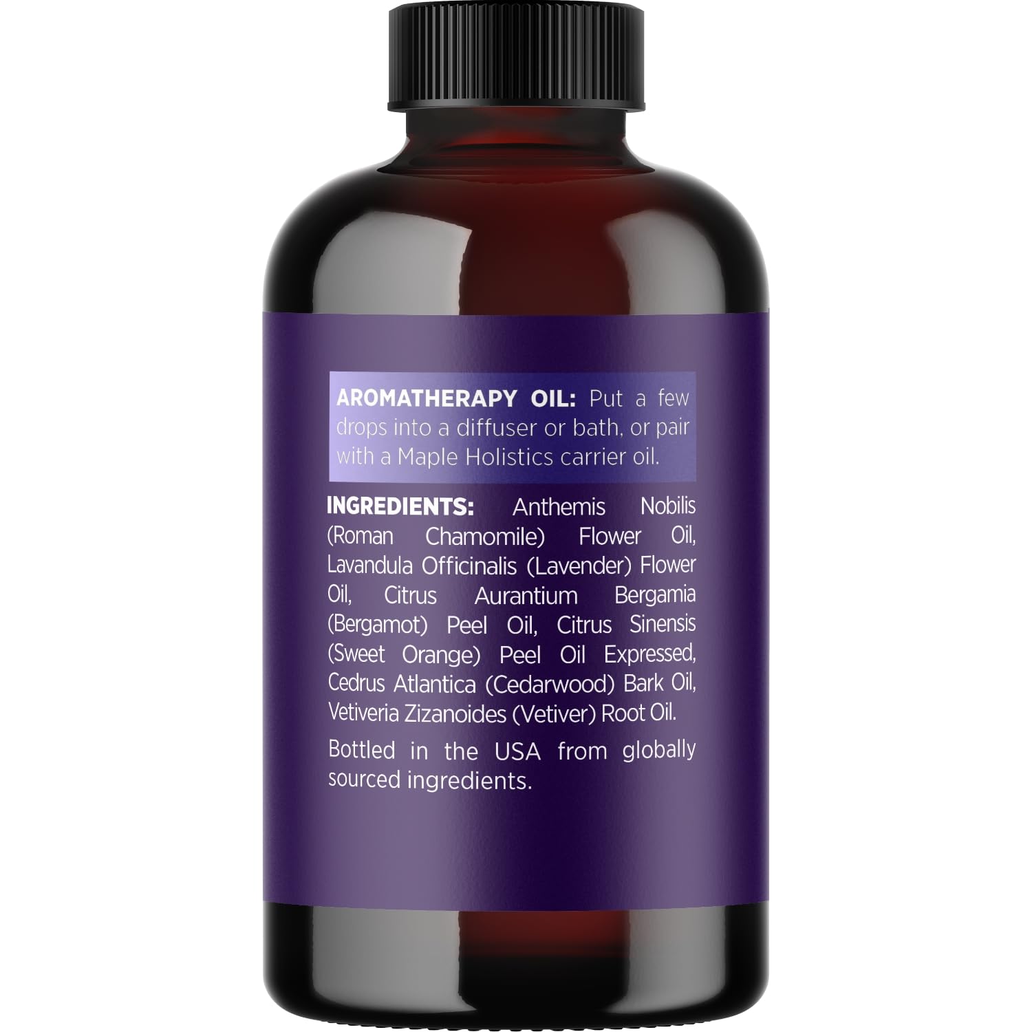 Sleep Essential Oil Blend for Diffuser - Snooze Blend Essential Oil for Sleep with Roman Chamomile Maple Holistics uk supplements