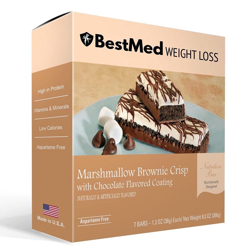 BestMed - High Protein Snack Bar - Low-Carb, 10g Protein, Low Sugar, Low Calorie BestMed Weight Loss uk supplements