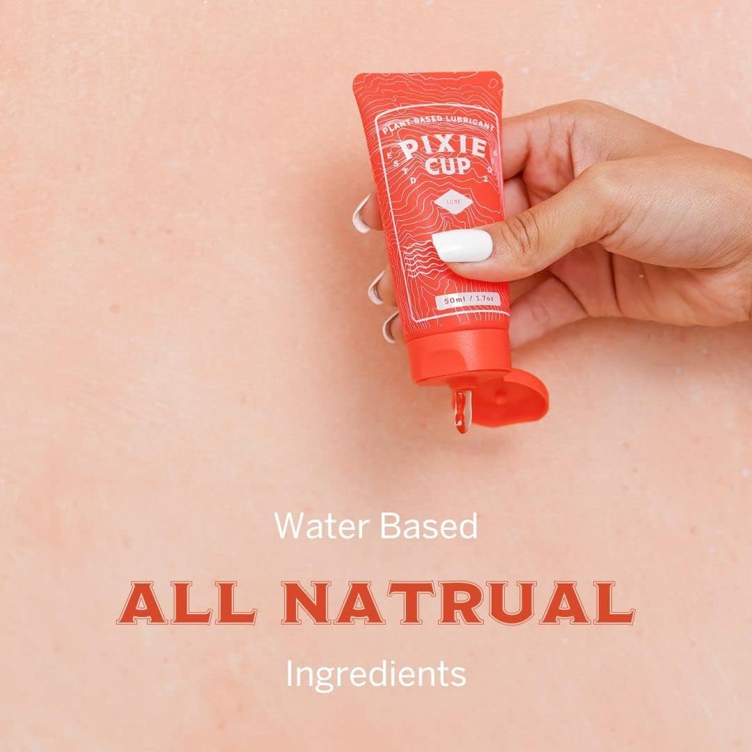 Pixie Menstrual Cup Lube - Make it Easy to Insert Your Period Cups - All Natural Water Based Lubricant Pixie Cup uk supplements