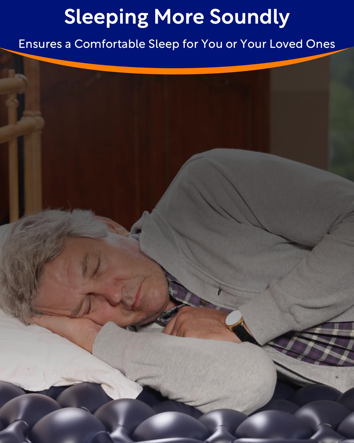 VOCIC Alternating Air Pressure Mattress Pad-with Micro Air Holes & Sleep Mode-Bed Sore VOCIC uk supplements