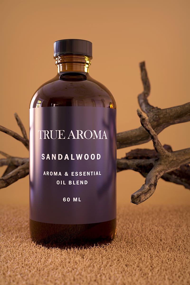 TRUE AROMA Sandalwood Essential Oil | Sandalwood Essential Oils for Aroma Diffusers True Aroma uk supplements