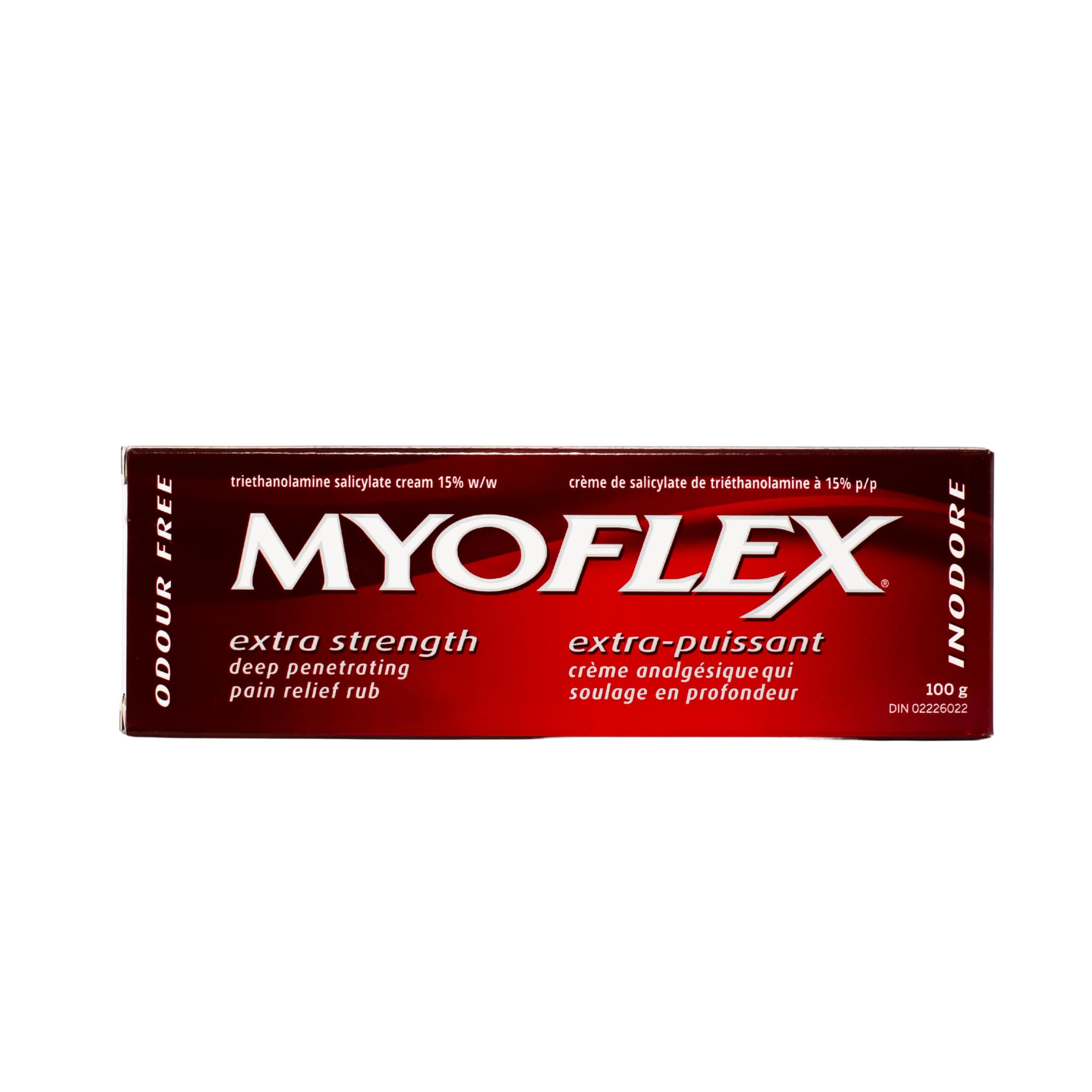 Myoflex Pain Relief Rub | Odourless | Provides Deep Penetrating Relief of Muscle Soreness & Joint Pain | Menthol Free | Stain Free | Non-Greasy | Great for Ages 2+ | 100 Grams (Extra Strength) Myoflex uk supplements