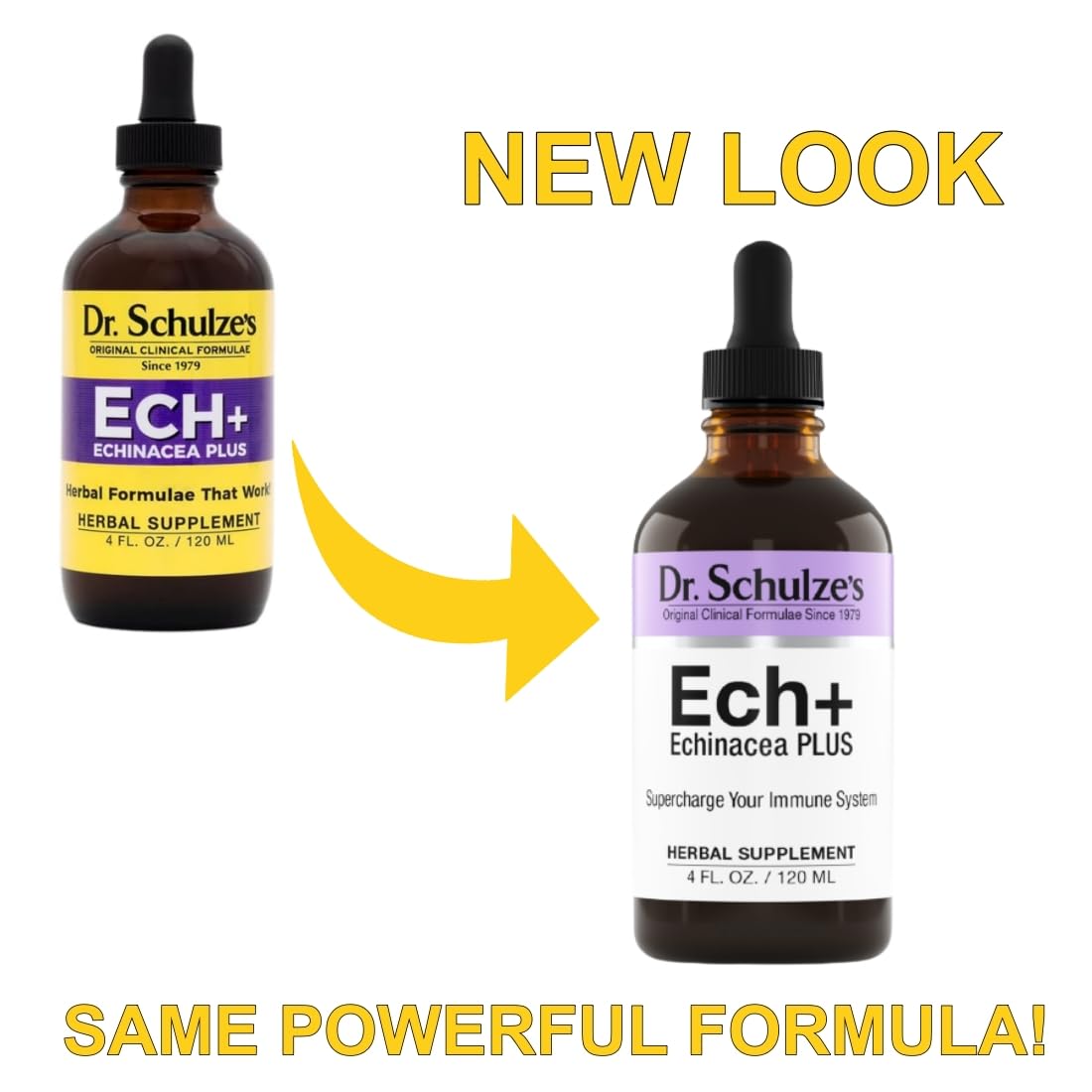 Dr. Schulze's Echinacea Plus | Echinacea Root and Seed | All Organic Extract | Gluten-Free Dr. Schulze's uk supplements