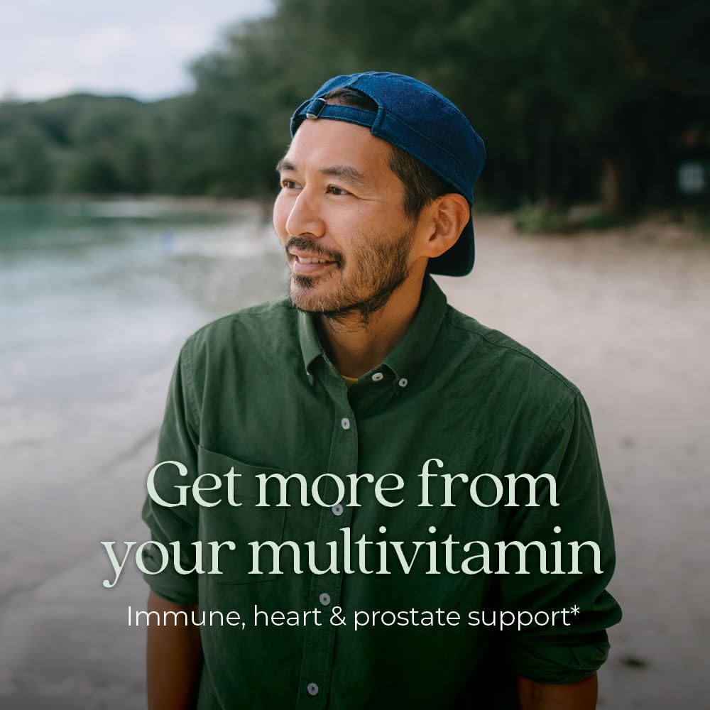 New Chapter Men’s Multivitamin 40+, Extra B6 & B12, D3, Vitamin C & Zinc, Immune, Heart, Cellular Energy, and Brain Health New Chapter uk supplements