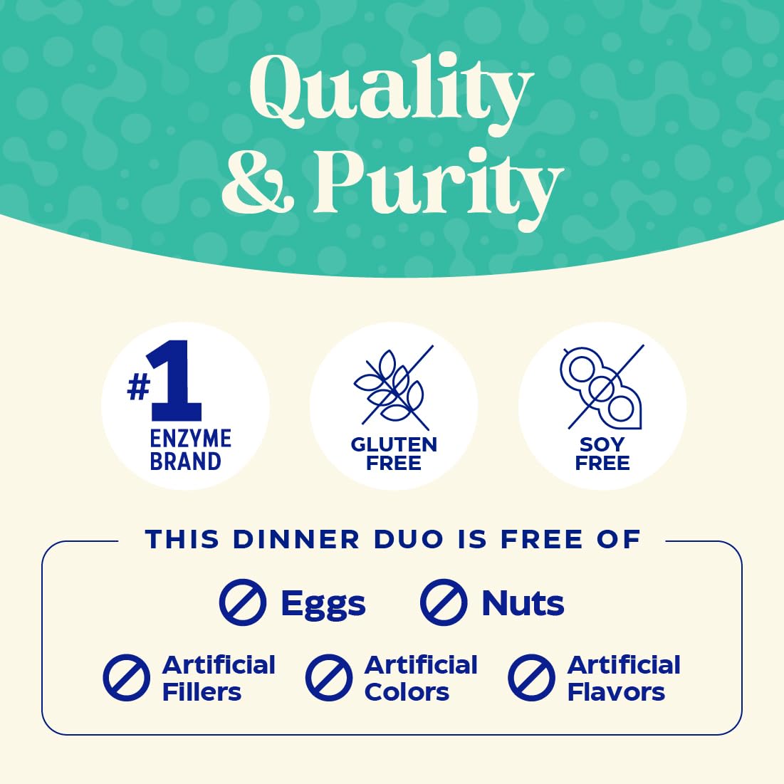 Enzymedica Dinner Duo for Gas & Bloating – Probiotics + Digestive Enzyme Packets for Occasional Gas, 30B CFU of 7 Live Strains, Vegetarian – 30 Daily Packs Enzymedica uk supplements