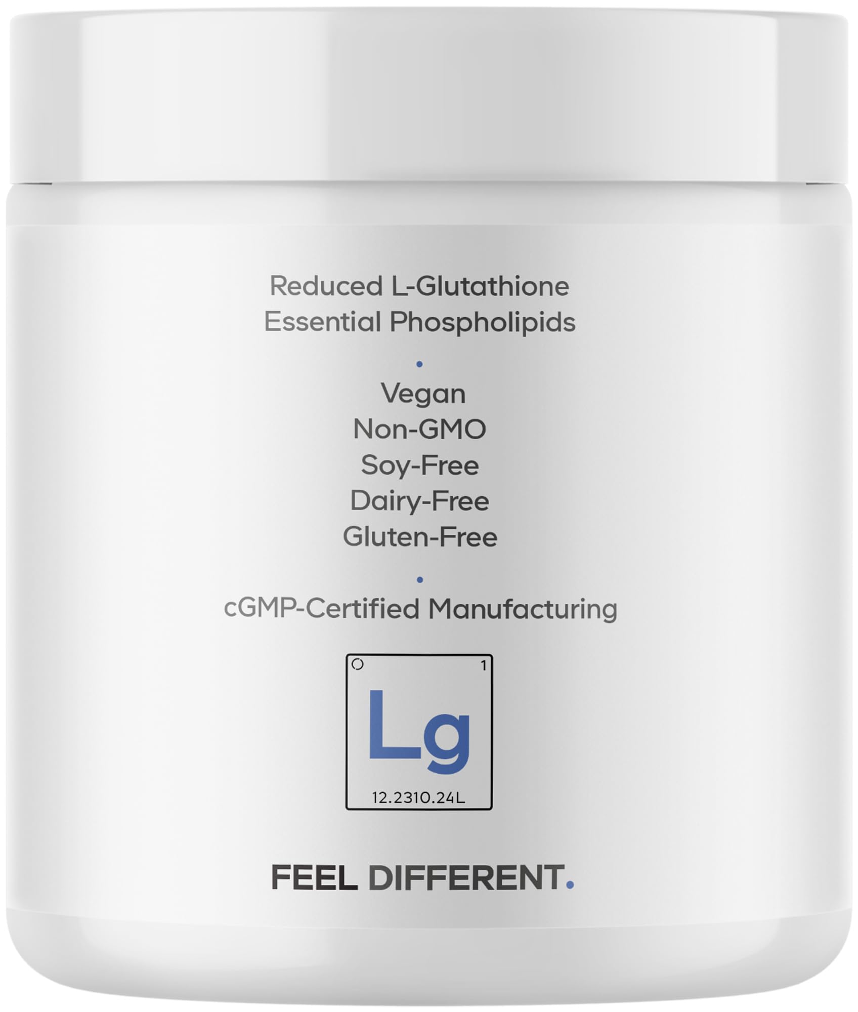 Codeage Liposomal Glutathione Powder - 1,000 mg Vegan Reduced L-Glutathione per Serving, Liposomal Delivery - 2-Month Supply - Unflavored - Phospholipid - Non-GMO Gluten-Free - 2.22 Oz Codeage uk supplements