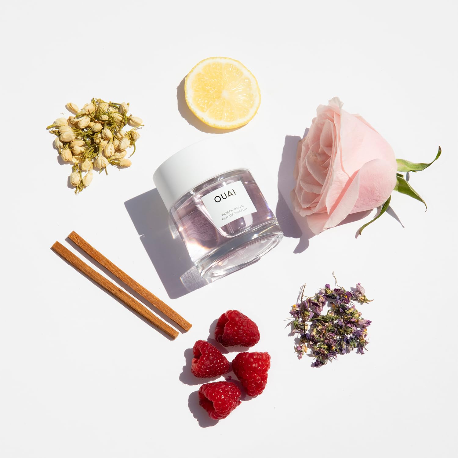 OUAI North Bondi Eau de Parfum - Elegant Womens Perfume for Everyday Wear - Fresh Floral Scent has Notes of Lemon, Jasmine and Bergamot with Delicate Hints of Violet and White Musk (1.7 Oz) OUAI uk supplements
