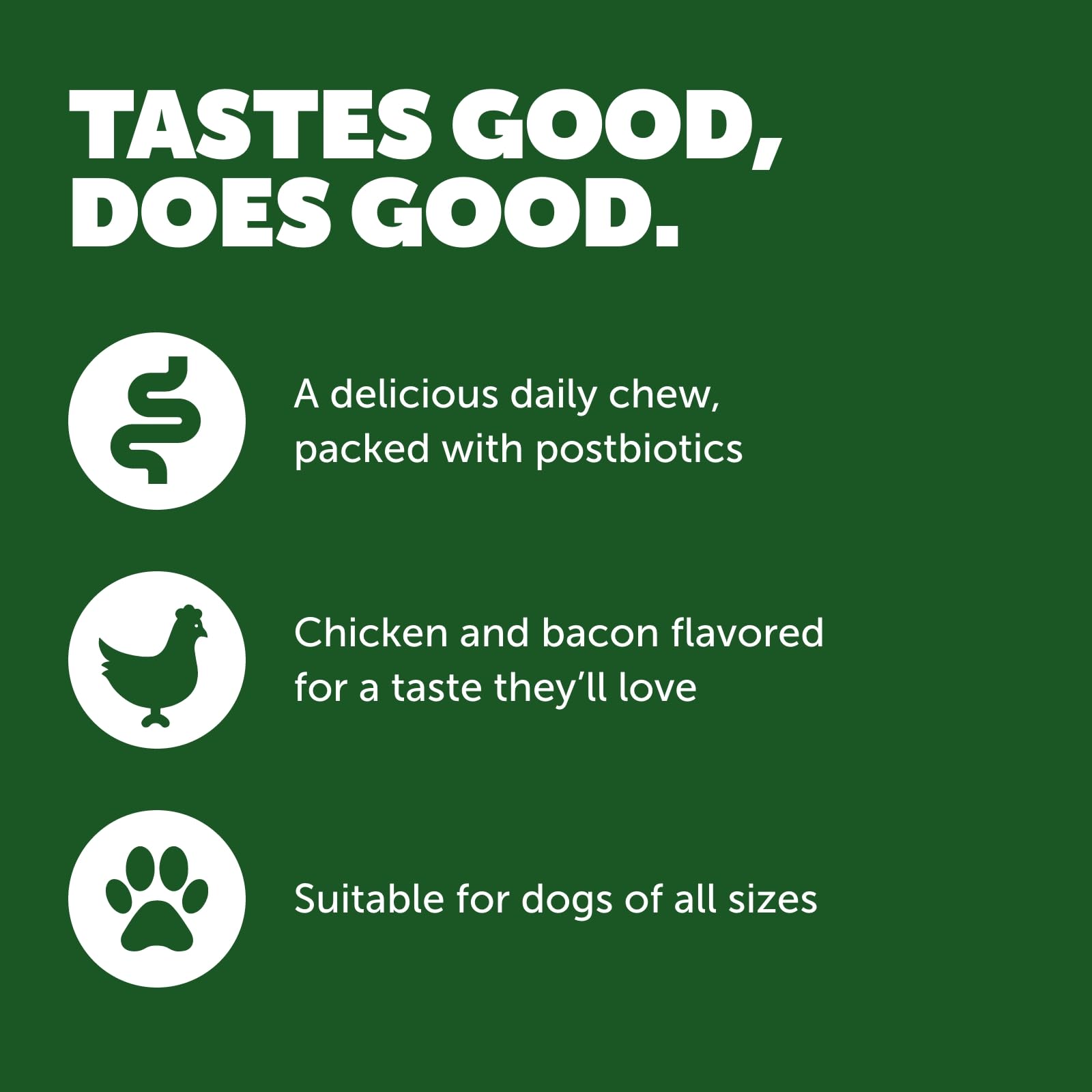 Protexin Daily Care Gut+ Mobility | 60 Dog Chews, Chicken and Bacon Flavor Dog Supplement | Probiotics for Dogs, Dog Postbiotics Protexin uk supplements