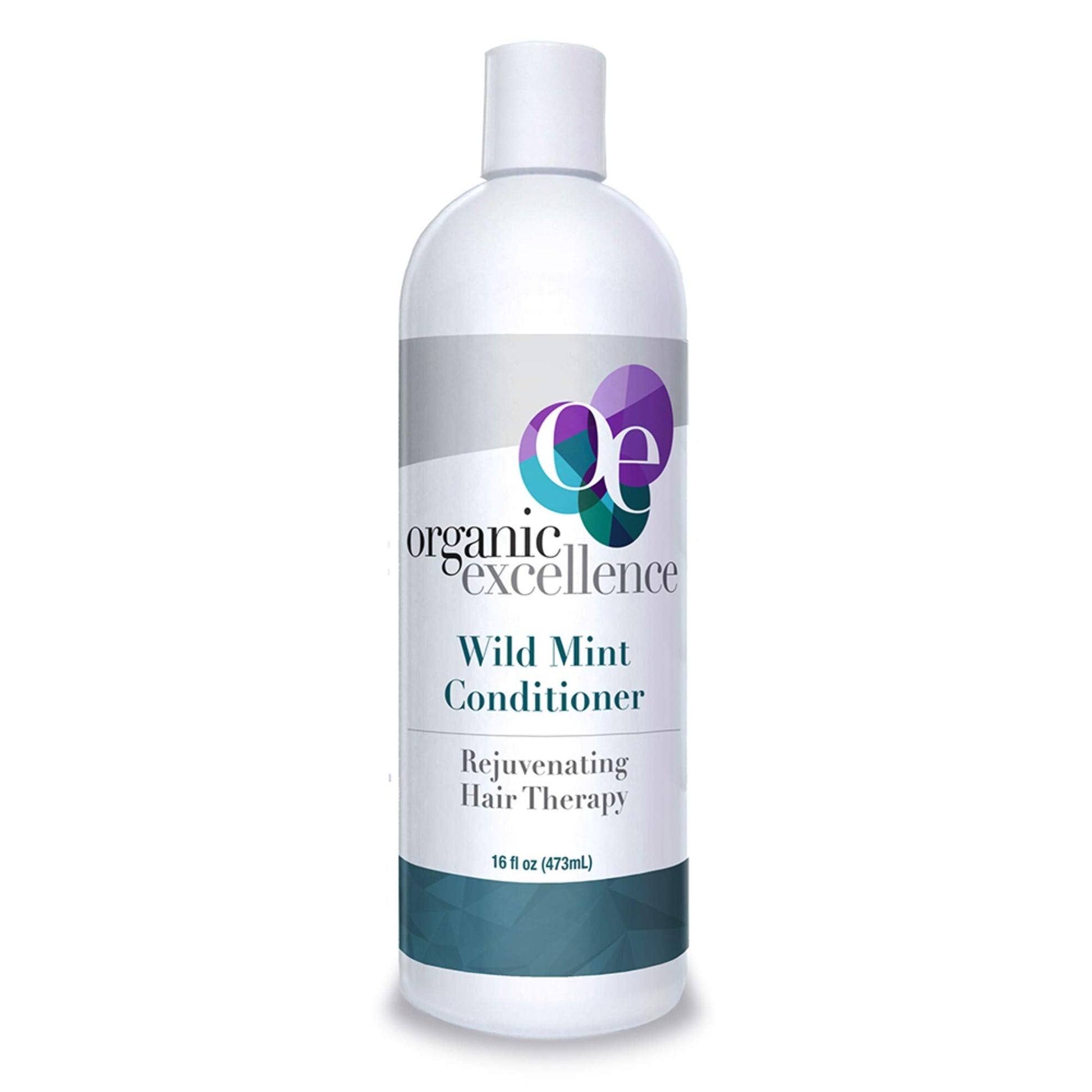 Organic Excellence Wild Mint Conditioner, 16 Fluid Ounce Organic Excellence uk supplements