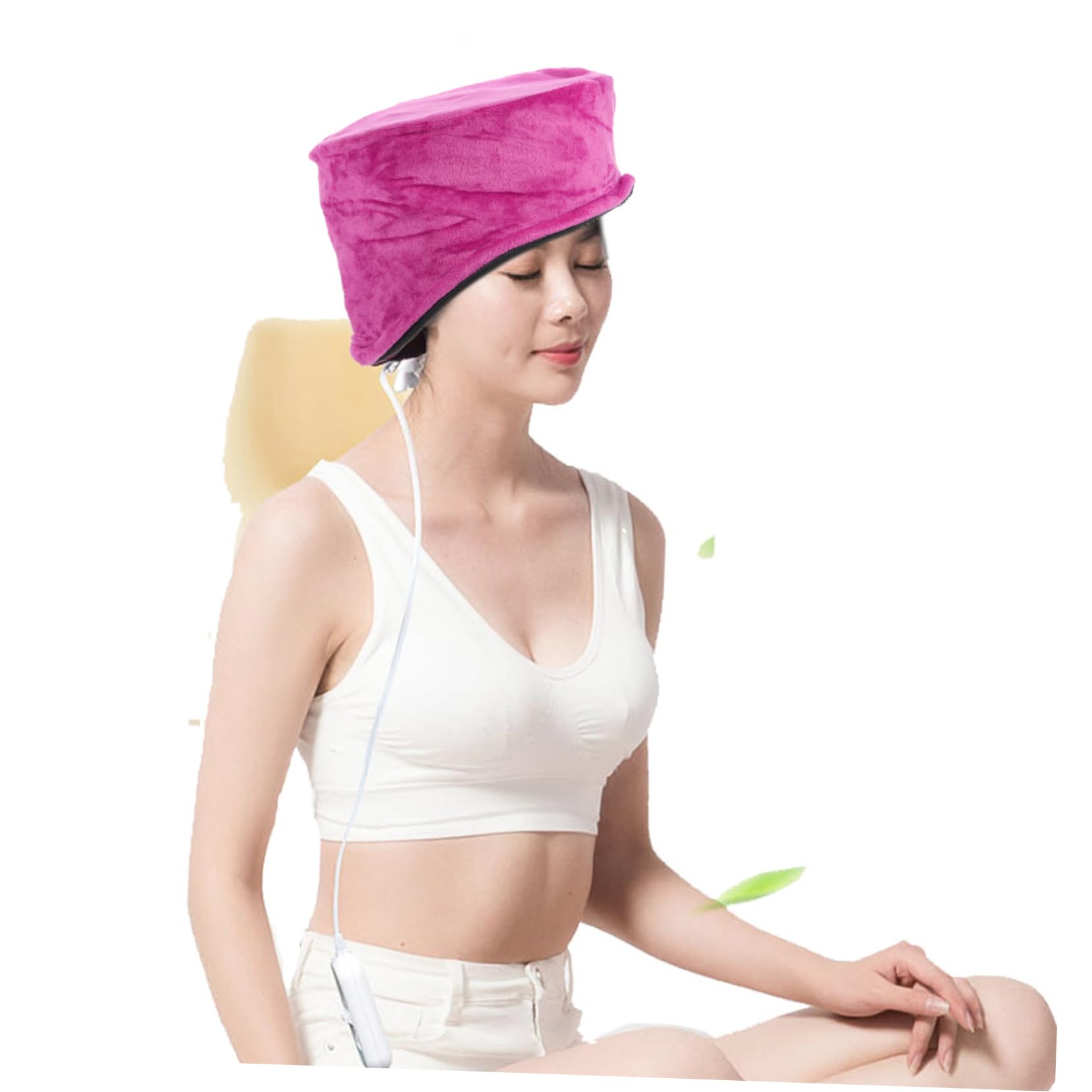 Balacoo Hair Massager Smokeless Moxa Cap Hot Heads Heating Cap Moxa Massager Heat Compress balacoo uk supplements