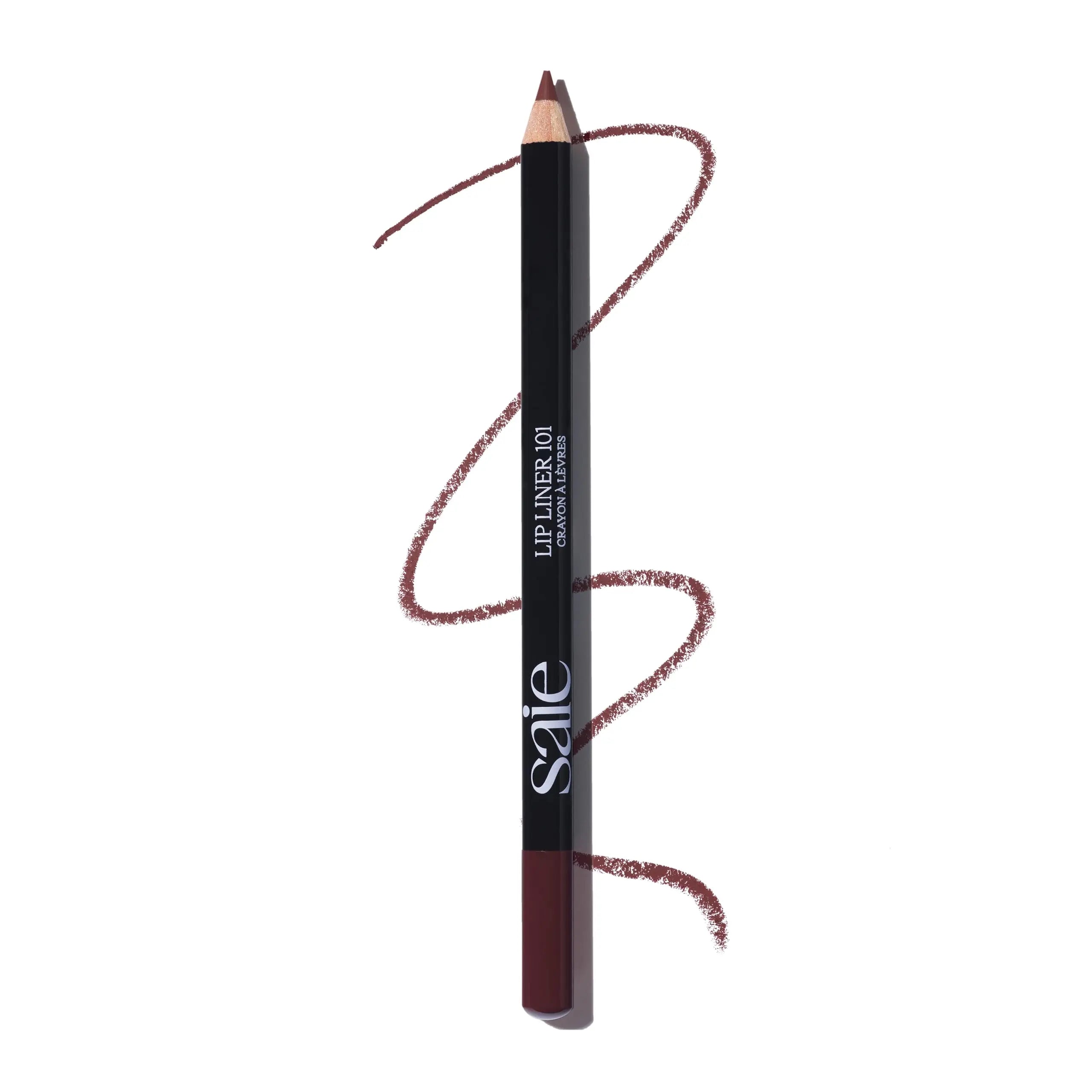 Saie Lip Liner 101 - Lip Pencil Made with a Creamy, Soft Matte Formula for a Naturally Framed or Fully Filled Look - Supercharged with Shea Butter & Jojoba Oil - Tease (.05 oz) Saie uk supplements
