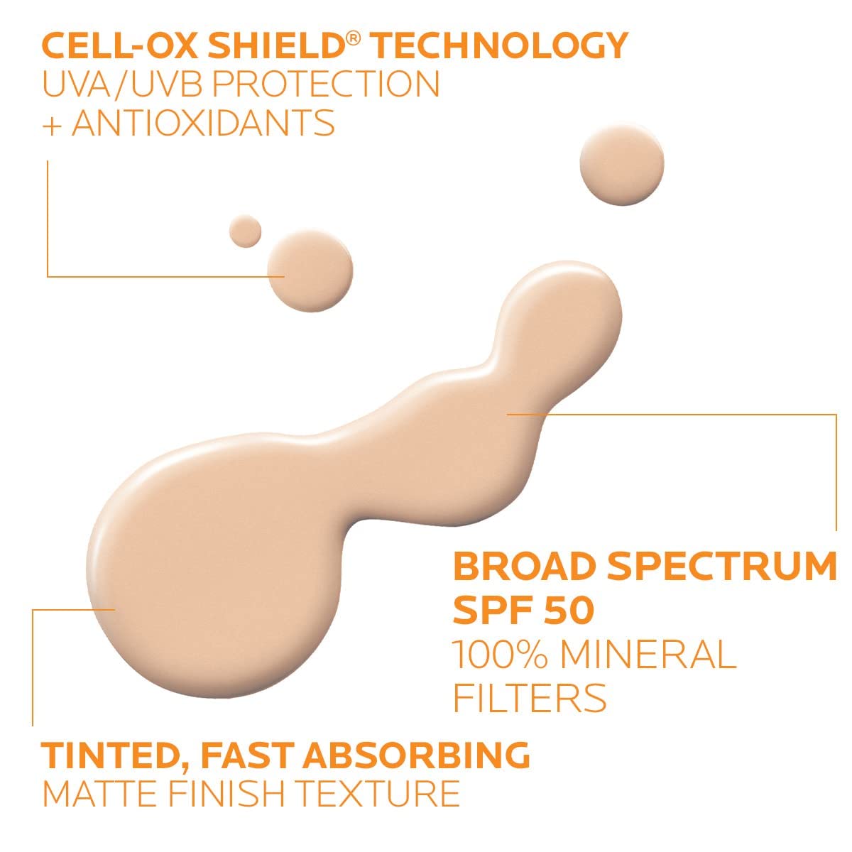 La Roche-Posay Anthelios Tinted Sunscreen SPF 50, Ultra-Light Fluid La Roche-Posay uk supplements