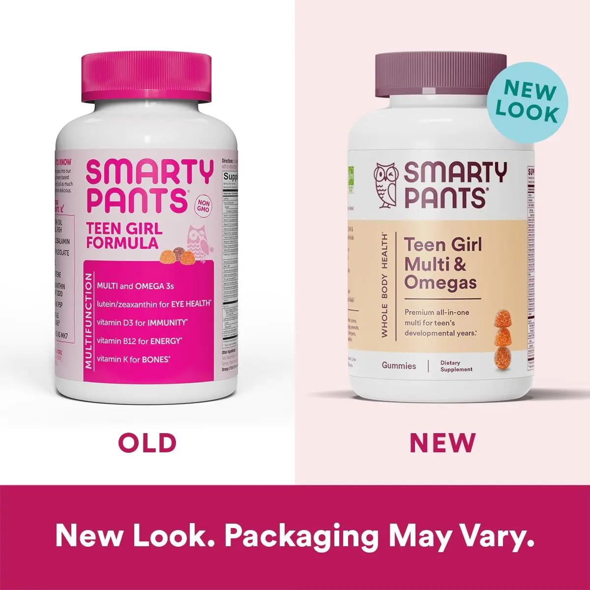 SmartyPants Teen Girl Multivitamin Gummies: Omega 3 Fish Oil (EPA/DHA), Vitamin D3, C, Vitamin B12 & Kids Multivitamin Gummies SmartyPants uk supplements
