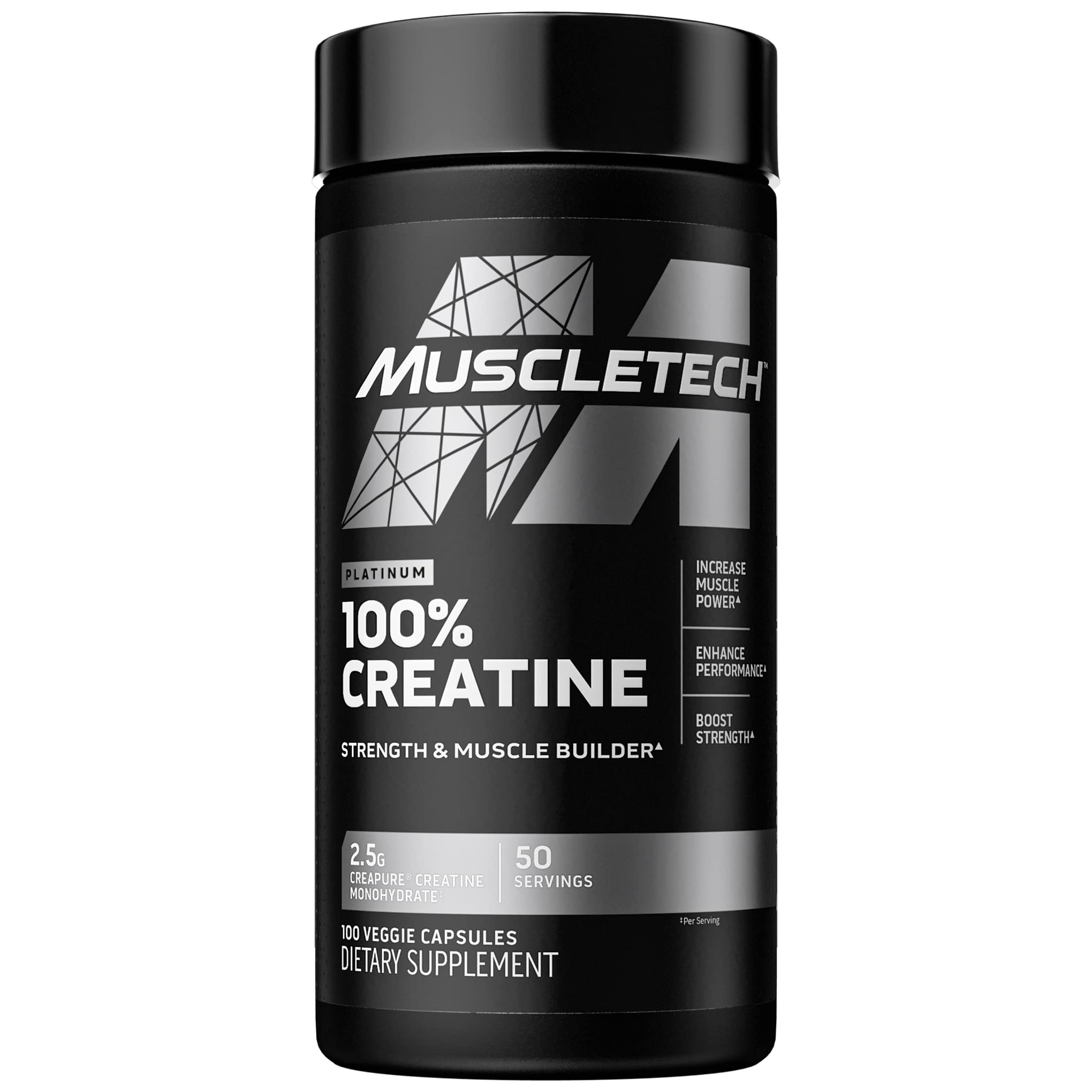MuscleTech Platinum 100% Creatine Pills | Creatine Monohydrate Pill| | Muscle Recovery MuscleTech uk supplements