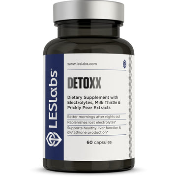 LES Labs DeToxx – Better Mornings & Recovery, Liver Support, Electrolyte Replenishment LES Labs uk supplements