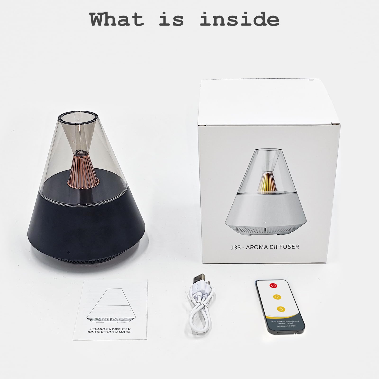 TriPro Essential Oils Aroma Diffuser,Portable Humidifier with Cool Mist and Warm Light Effect,Remote Control TriProC uk supplements
