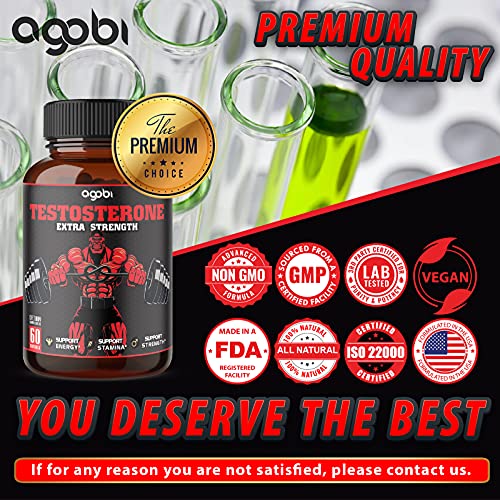 agobi Herbal Test Support for Male Supplement - Support Efficiency, Speed, Strength agobi uk supplements