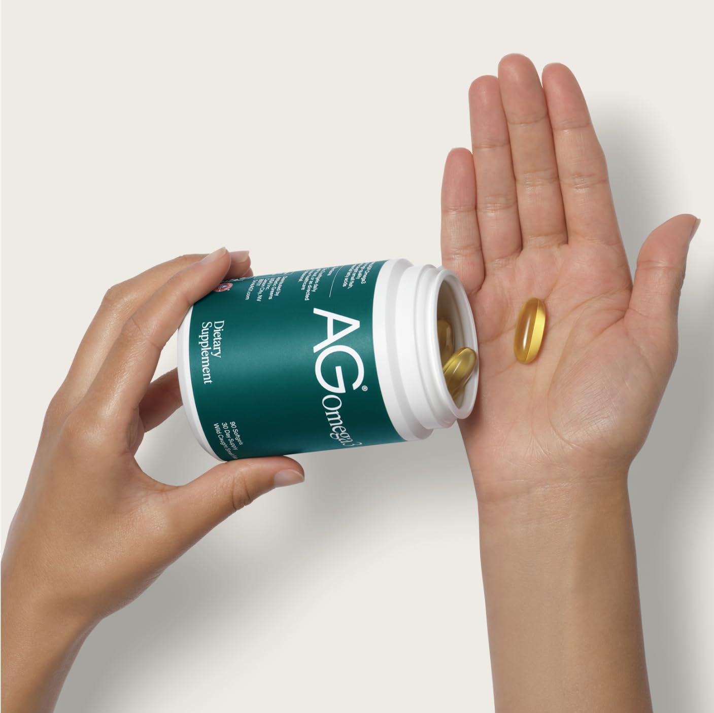AG1 Omega 3 Fish Oil Softgels – 2000mg EPA & DHA from Wild-Caught Fish, Supports Heart, Brain & Joint Health | 90 Capsules | Athletic Greens Supplement AG1 uk supplements