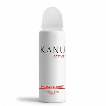 Muscle & Joint Relief Roll-On Cooling Serum- 3.3 oz- Fast Absorbing Pain Relief for Sore Muscles and Joints- Workout Recovery and Joint Support for Athletes and Active Lifestyles KANU uk supplements