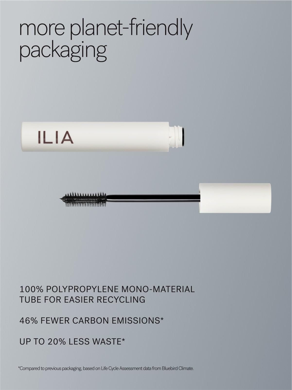 ILIA - Limitless Lash Mascara | Lightweight, Nourishing, Lengthening, Lifting | Flake + Smudge-Resistant | Non-Toxic, Cruelty-Free, Ophthalmologist-Tested, Safe For Sensitive Eyes (Soft Black) ILIA uk supplements