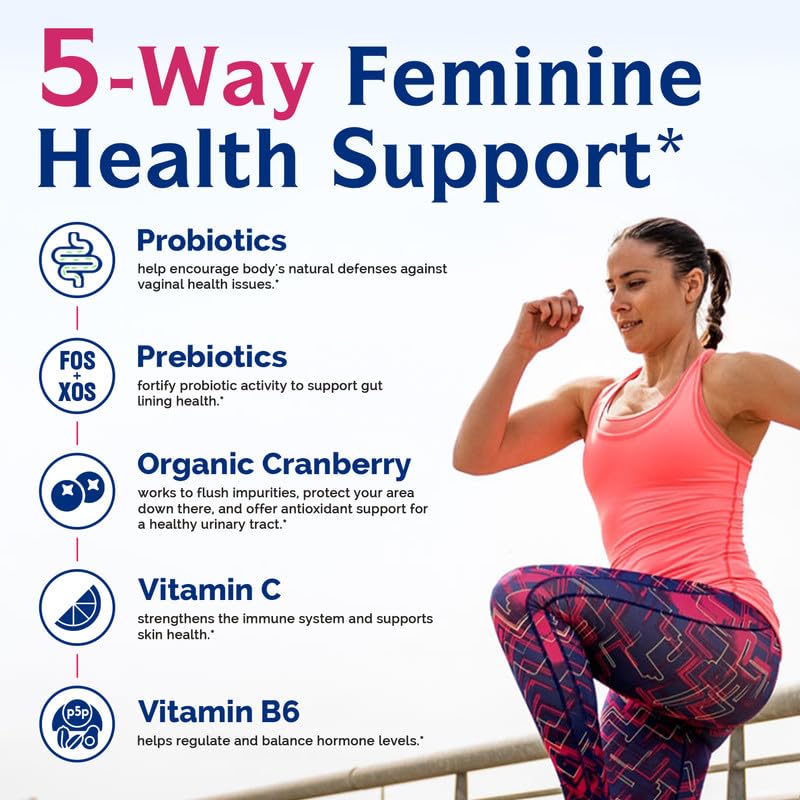 Innate Vitality Women’s Probiotics, 100 Billion CFUs 18 Strains, with Cranberry, Vitamin C Innate Vitality uk supplements