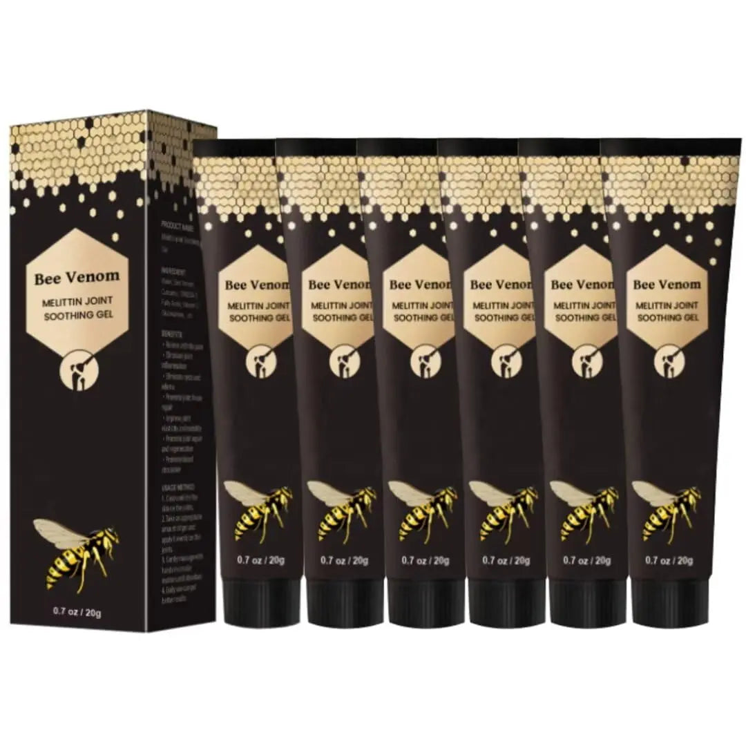 ETKOVNJ 6 Packs Bee Venom Cream, Bee Venom Bone Gel Joint Gel for Neck, Waist, Back of Hands, Feet and Legs ETKOVNJ uk supplements