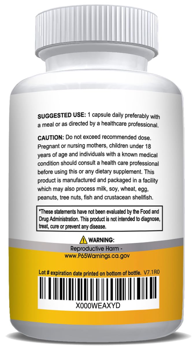 NusaPure Turmeric Curcumin 600 mg 60 Capsules Turmeric 95% Curcuminoids Dietary Supplement NusaPure uk supplements