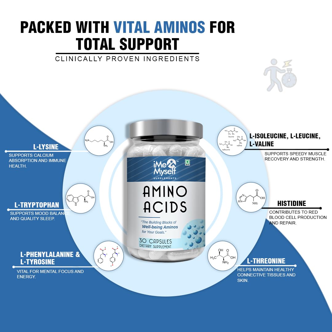 iMeMyself Amino Acid | 30 Veg Capsules iMeMyself uk supplements
