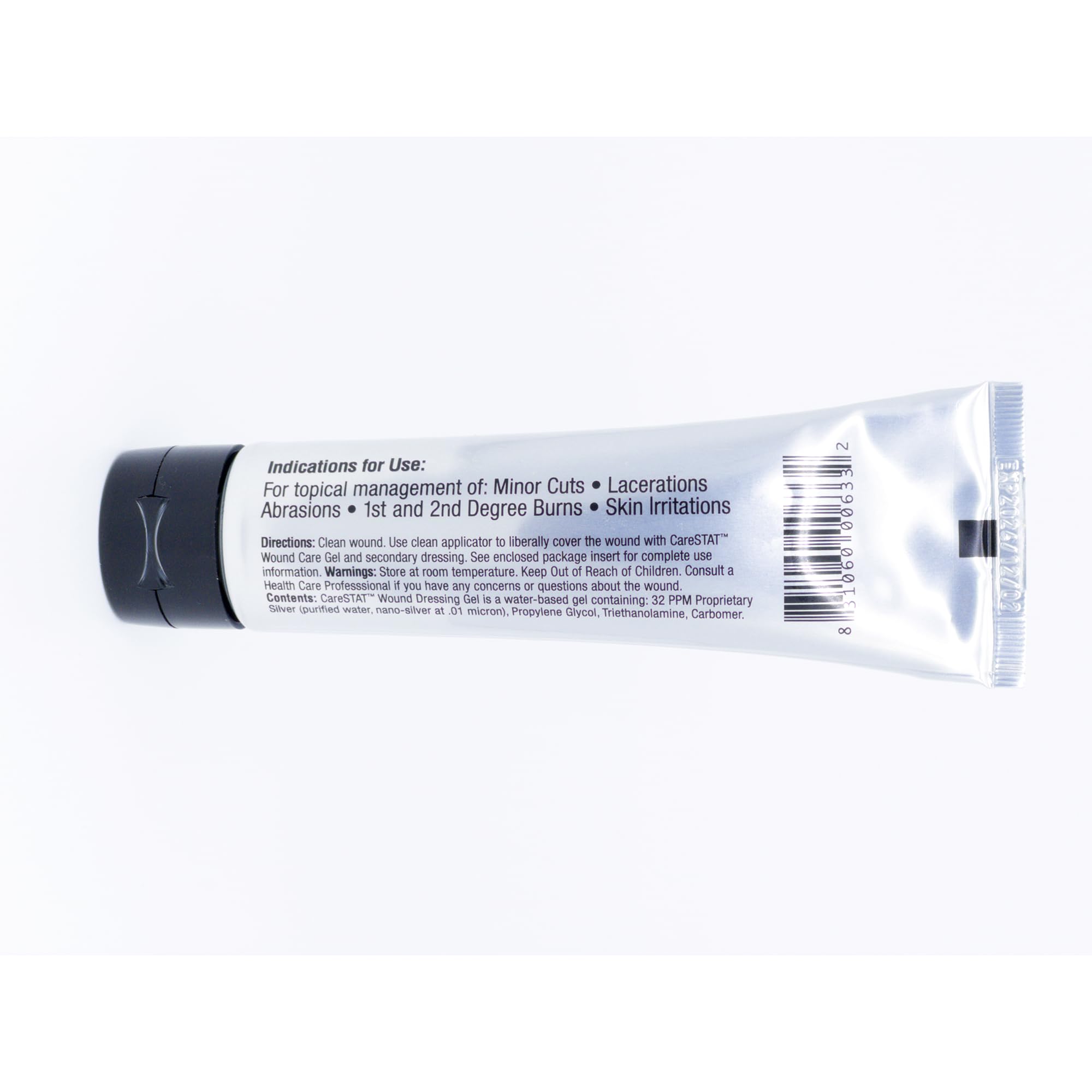 CareSTAT First Aid Kit Gel | 32 PPM Silver Healing Wound Dressing Solution | SilverSol Ag₄ CareSTAT uk supplements