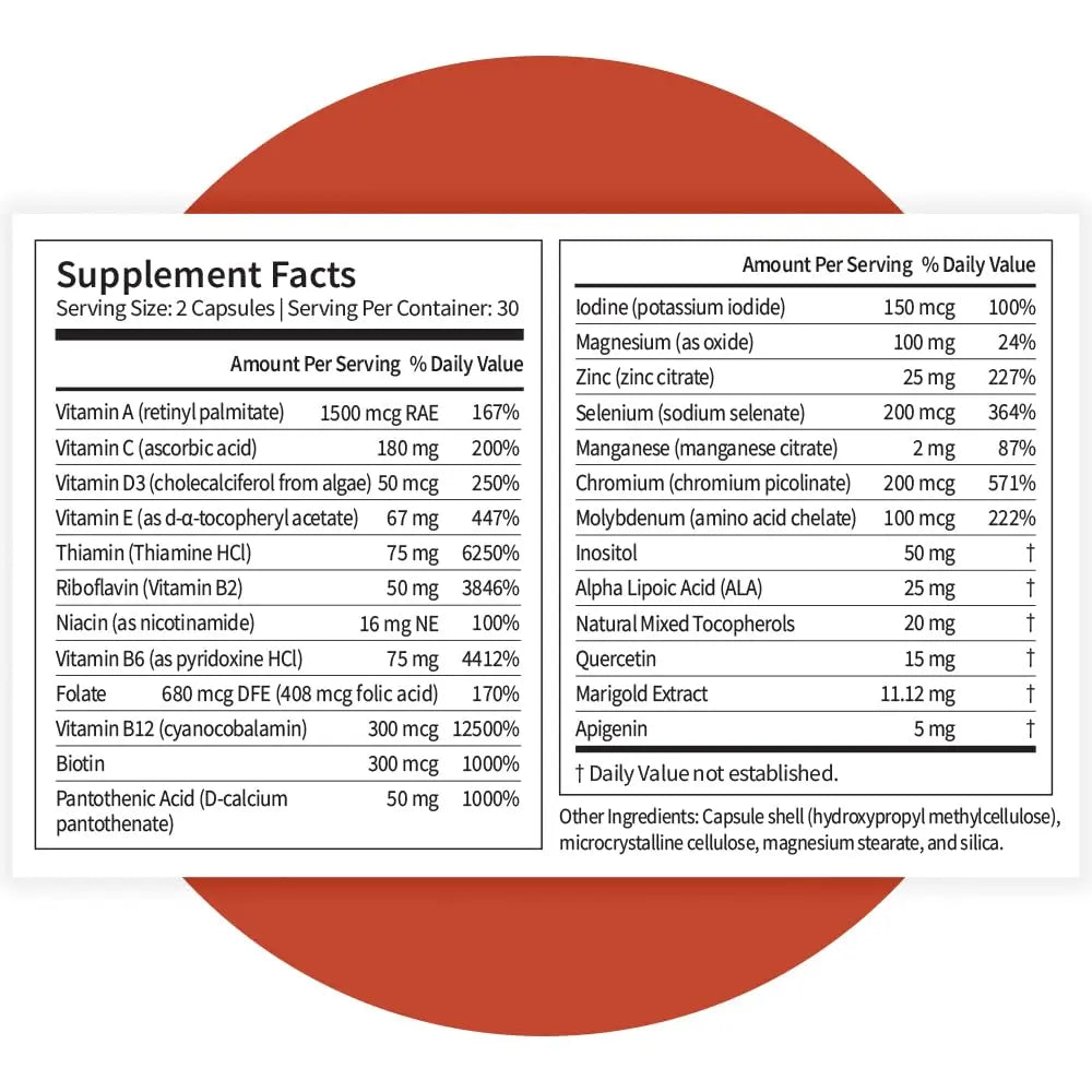 Pattern Wellness Multivitamin for Men & Women – Vitamin A, B, C, D, E – Supports Energy & Wellness – Whole Body Health Pattern Wellness uk supplements