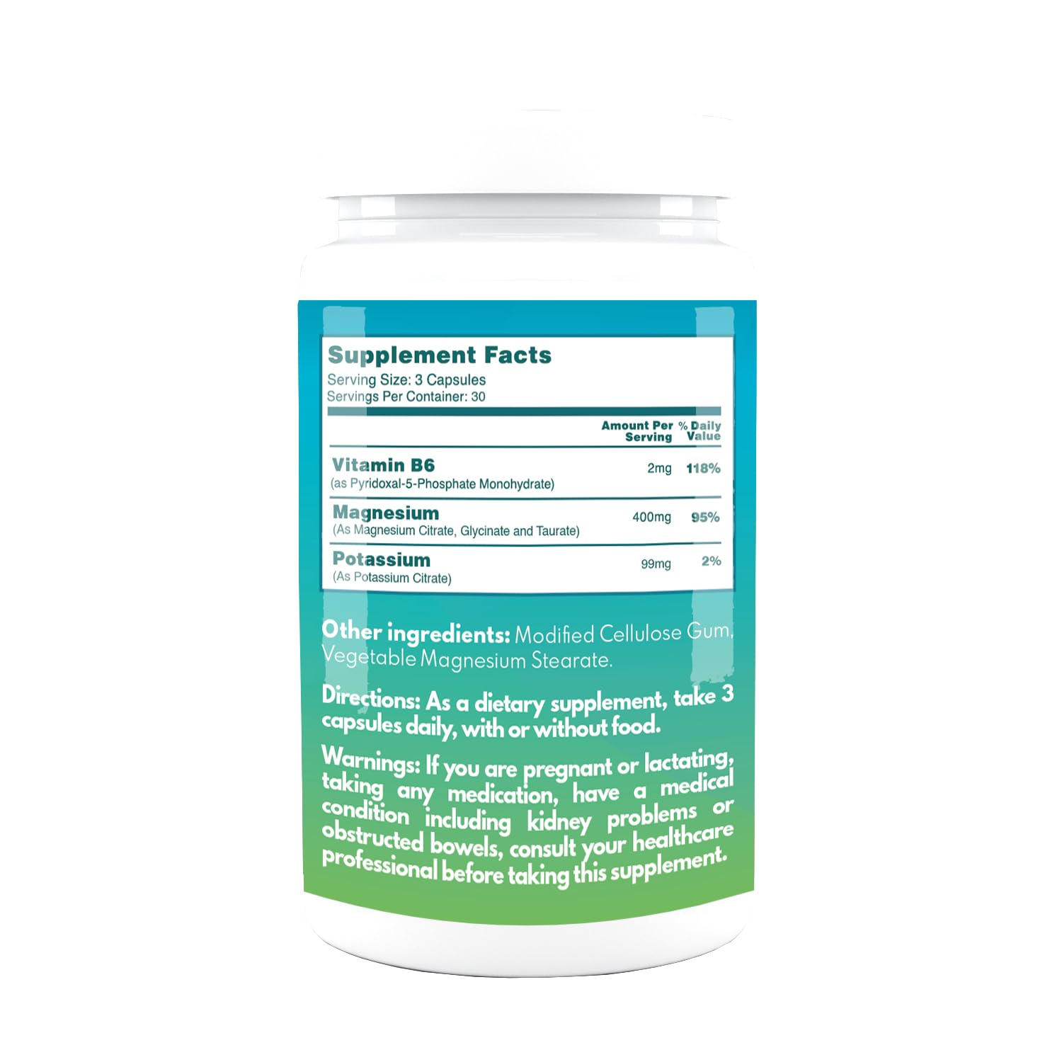 VAL Triple Magnesium Complex 400mg (Glycinate, Taurate & Citrate) for Muscle Relaxation, Sleep & Calm Energy, Vegan, Non-GMO, 90 Capsules VAL uk supplements