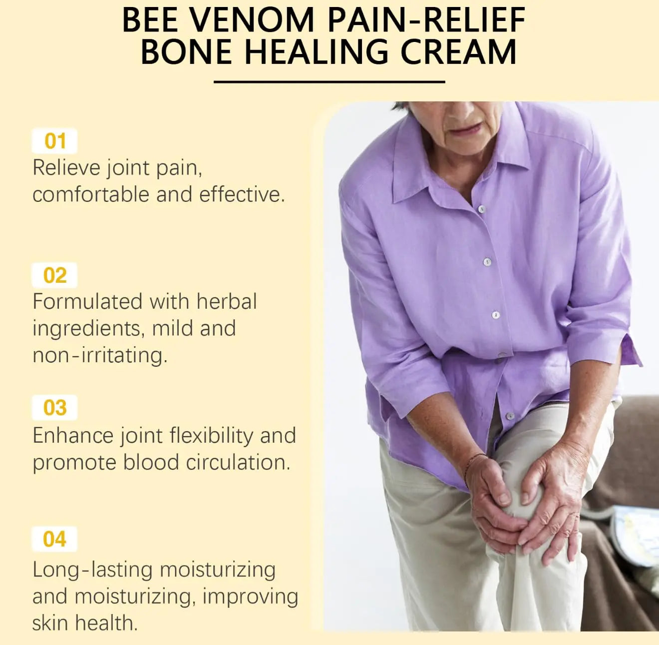 3 Diamonds Bee Venom Cream, Natural Joint & Bone Soothing Ointment for Back, Knees, Hands, Neck & Feet – Fast Absorbing Bee Venom Cream – 60g/2.12oz 3 Diamonds uk supplements