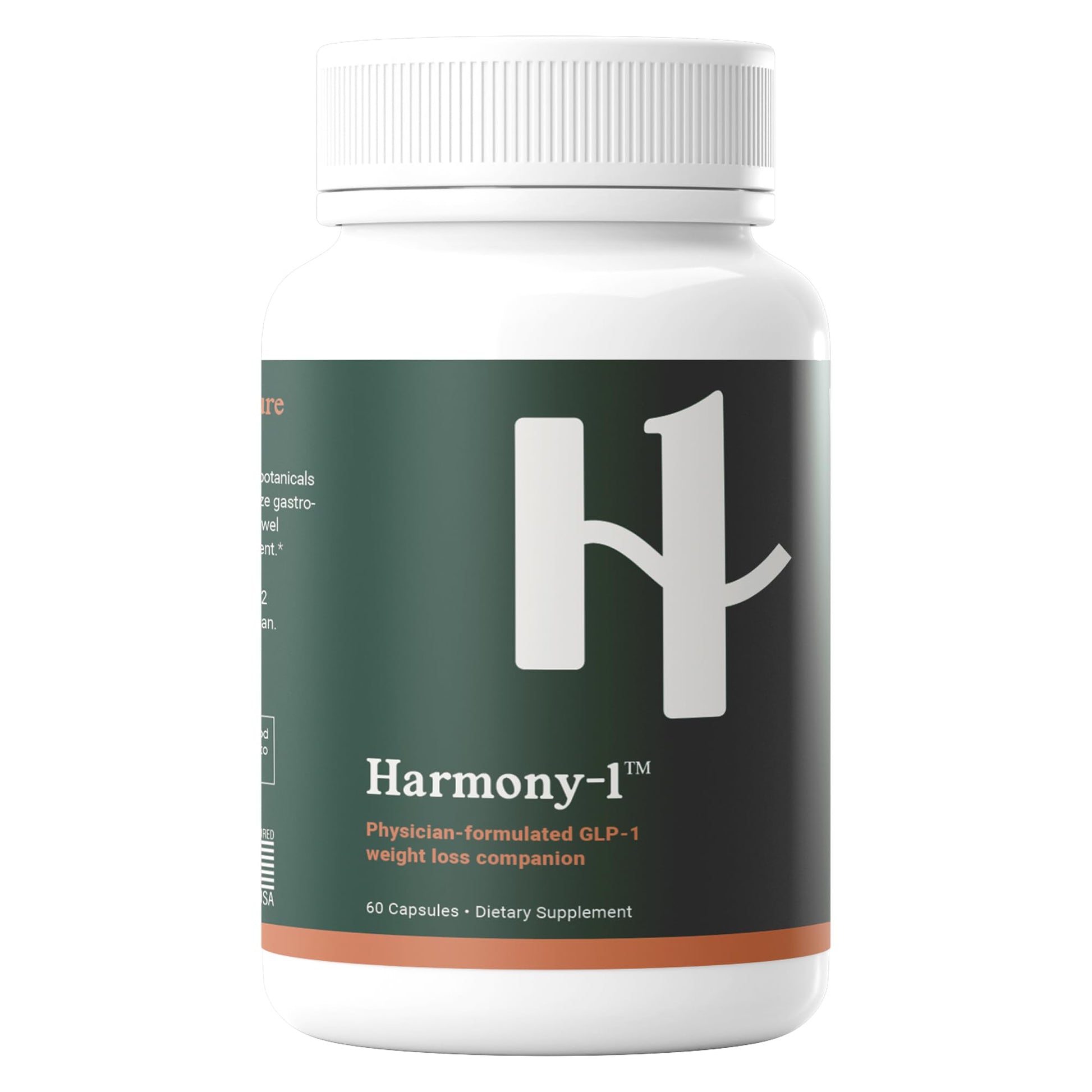 Harmony-1 Gut Health Supplement — Digestive Enzymes + Probiotics for Bloating Relief & Digestive Comfort — GLP-1 Friendly Digestive Support — 60 Capsules Harmony-1 uk supplements