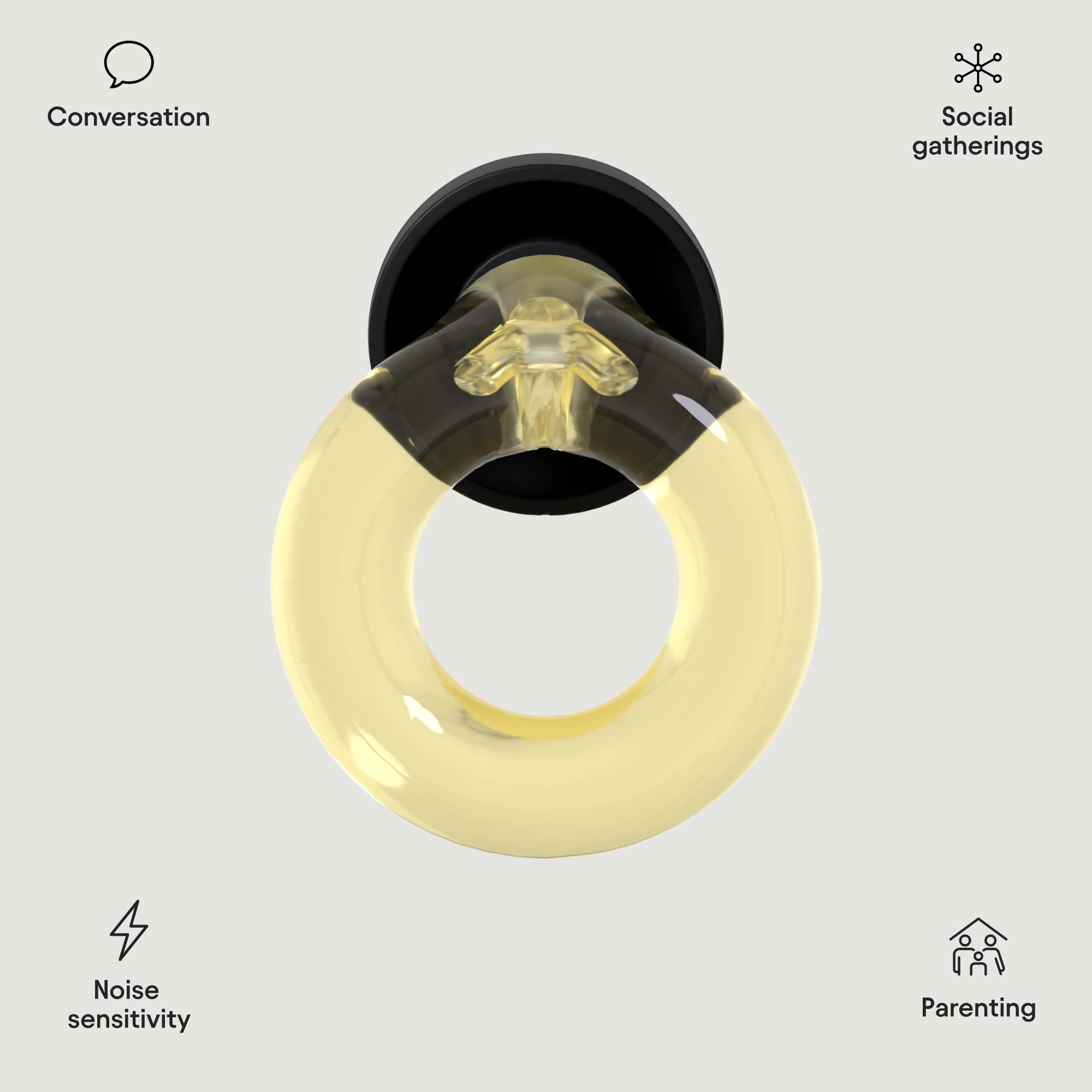 Loop Engage Earplugs for Conversation – Low-Level Noise Reduction Loop uk supplements