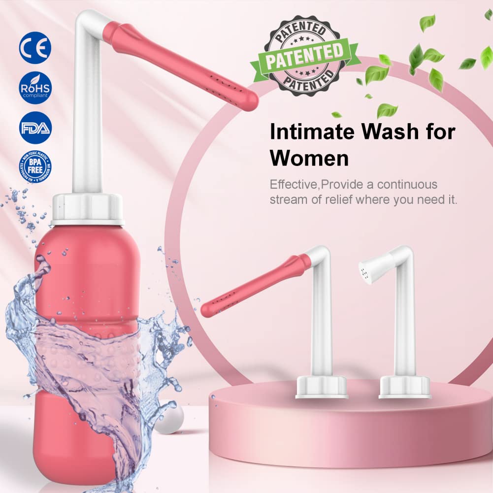 LZXIYUE 2PCS 2-in-1 Peri Bottle Feminine Care for Women,Reusable Portable Bidet for Travel LZXIYUE uk supplements