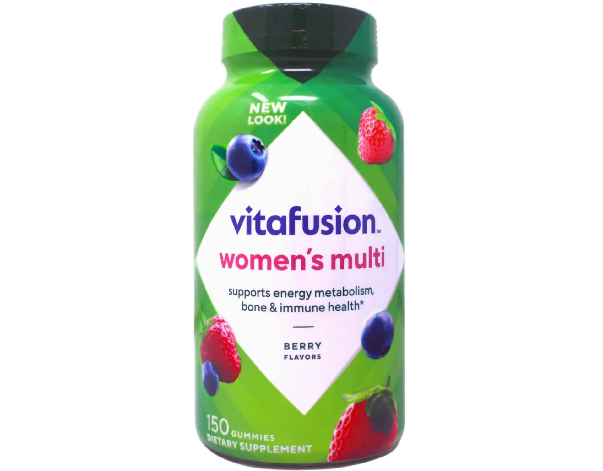 Vitafusion 150 Count with Vitamins A, C, D, E, B-6 and B-12 Womens Multivitamin Gummies, Berry Flavored Daily Vitamins for Women Vitafusion uk supplements