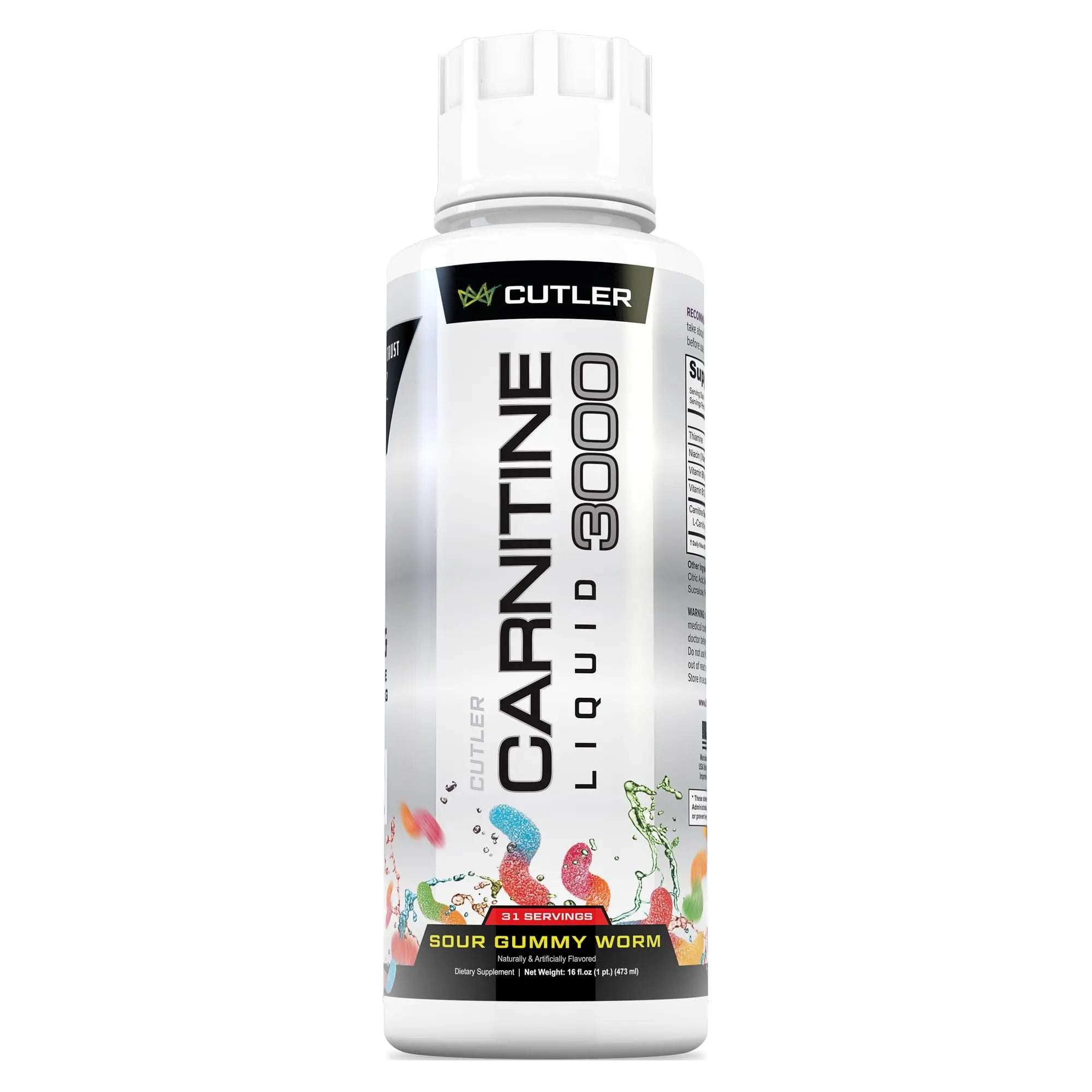 Cutler Nutrition Liquid L-Carnitine Fat Burner Supplement with Acetyl L-Carnitine & L-Carnitine Tartrate - Fat Burner Formula for Optimal Absorption, Cutler Nutrition uk supplements