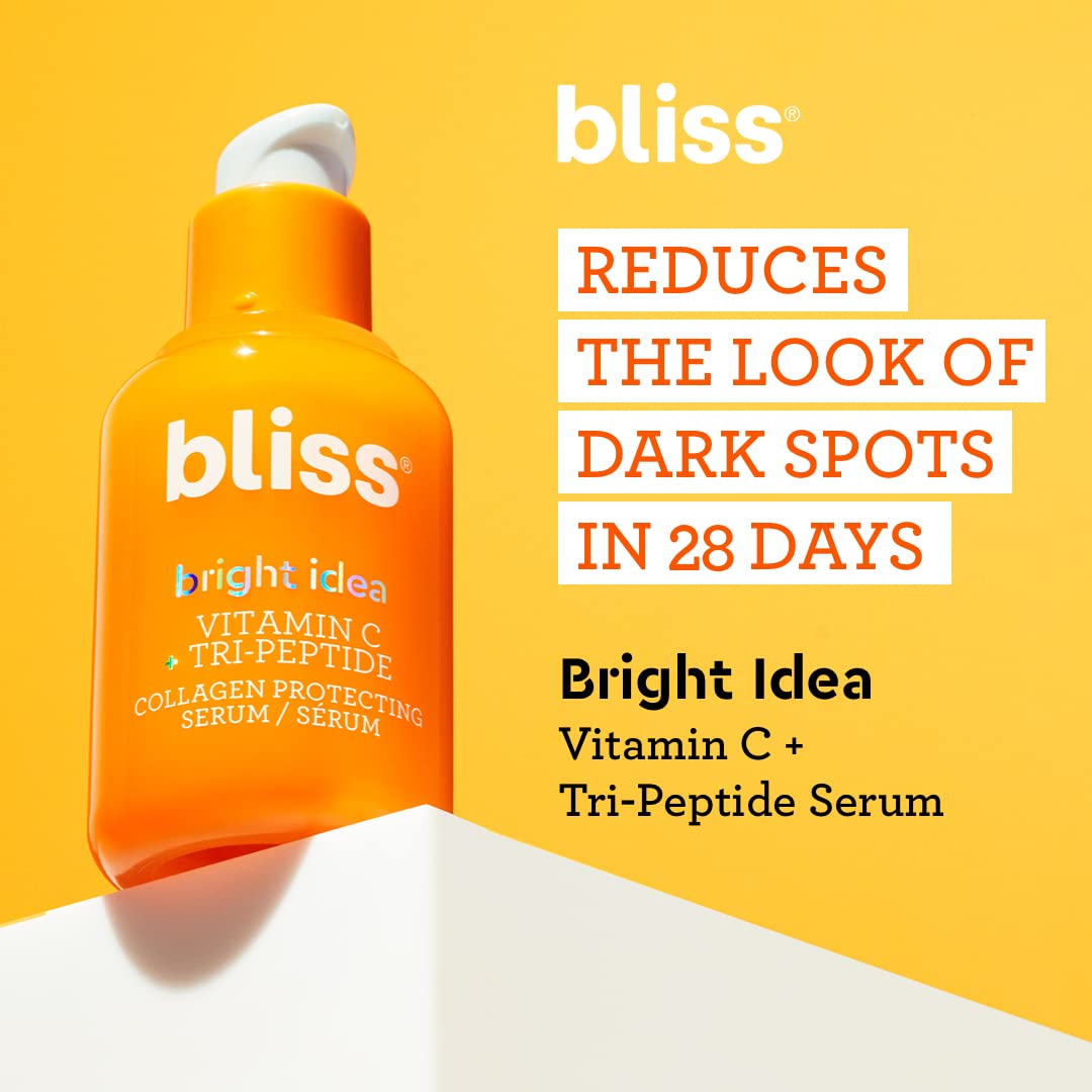 Bliss Bright Idea Vitamin C + Tri-Peptide Brightening Serum - 1 Fl Oz - Hydrating Bliss uk supplements