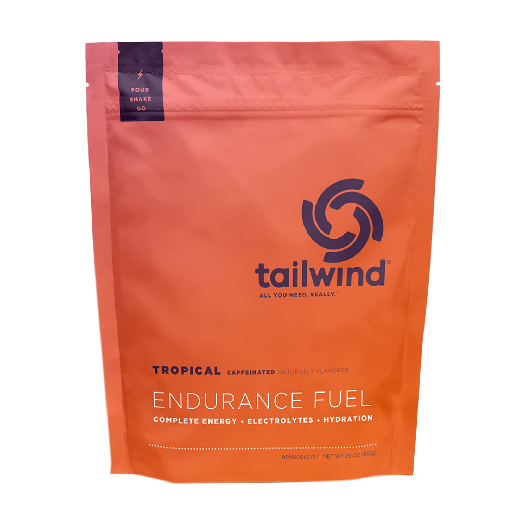 Tailwind Nutrition Endurance Fuel, Caffeine Drink Mix with Electrolytes Tailwind uk supplements