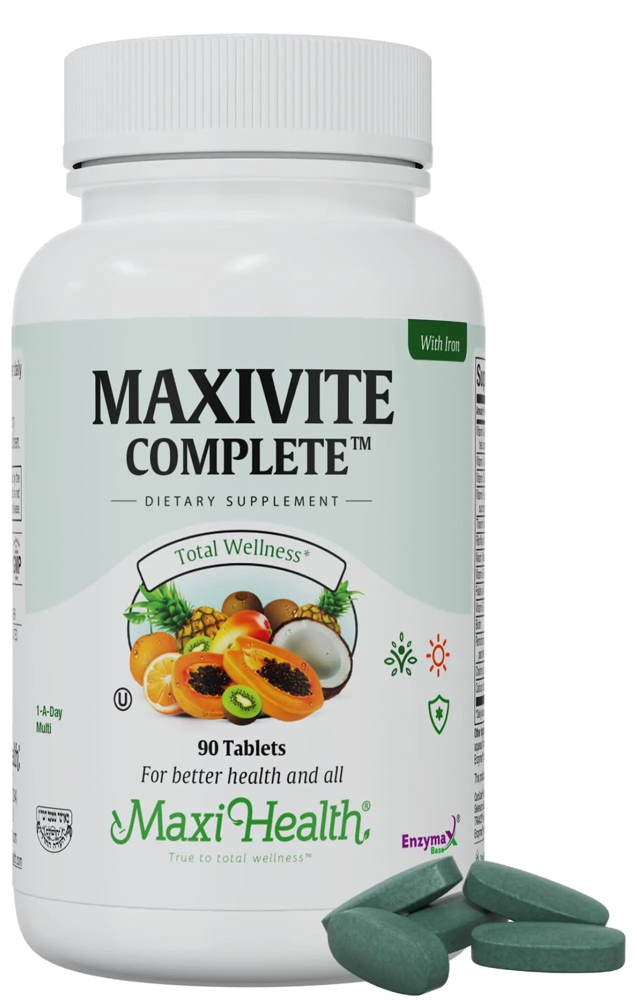 Maxi Health Complete Once Daily Vitamins for Men & Women - Multivitamin for Women & Men Maxi Health uk supplements