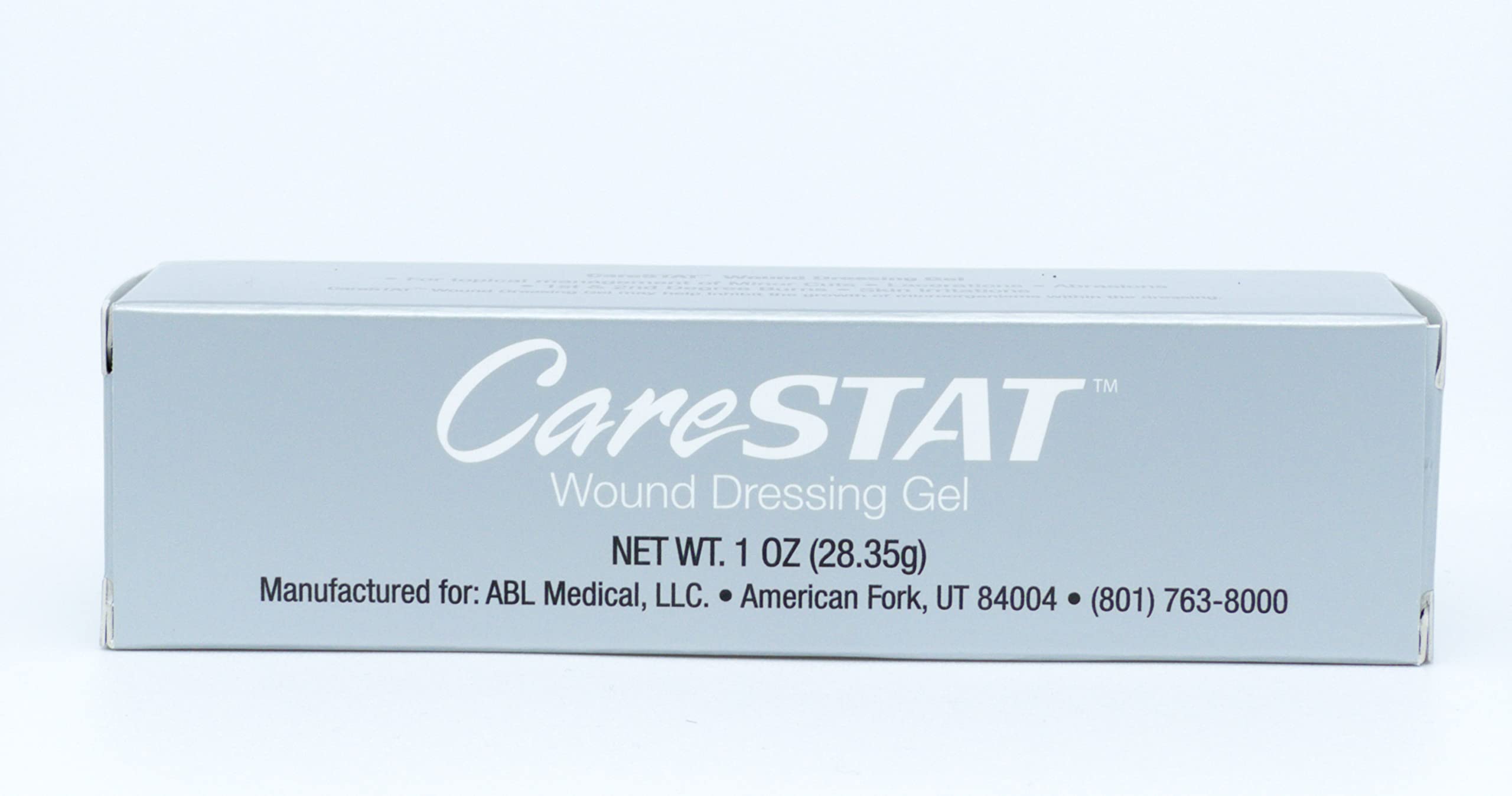 CareSTAT First Aid Kit Gel | 32 PPM Silver Healing Wound Dressing Solution | SilverSol Ag CareSTAT uk supplements