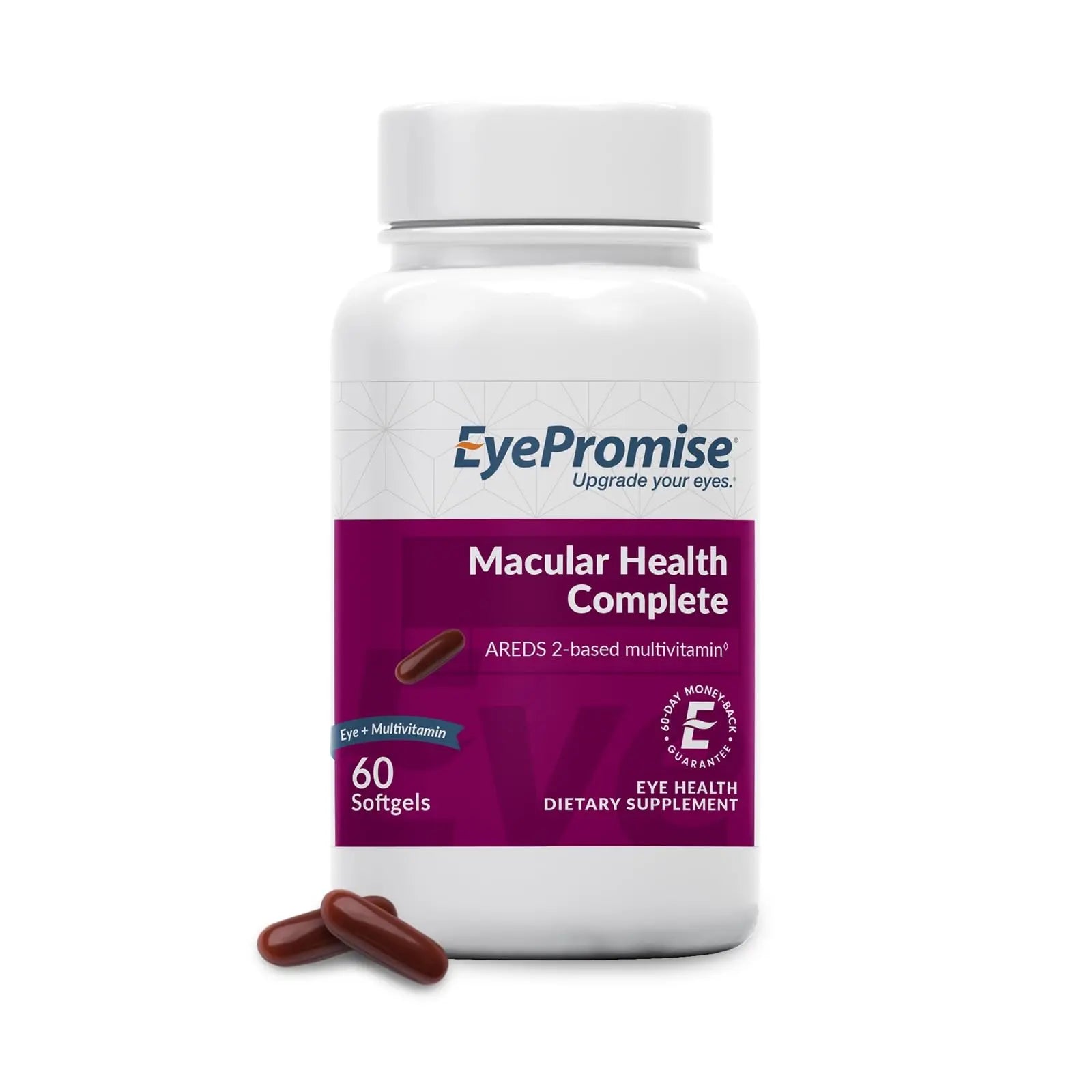 EyePromise Macular Health Complete Supplement - 60 Softgels, 30-Day Supply - Complete Macular Support with 10mg Lutein & Zeaxanthin EyePromise uk supplements