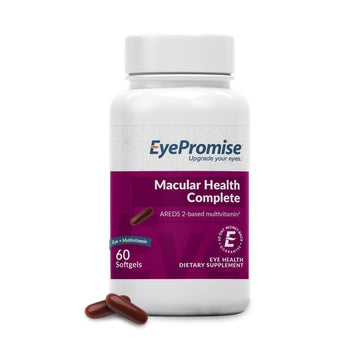 EyePromise Macular Health Complete Supplement - 60 Softgels, 30-Day Supply - Complete Macular Support with 10mg Lutein & Zeaxanthin EyePromise uk supplements