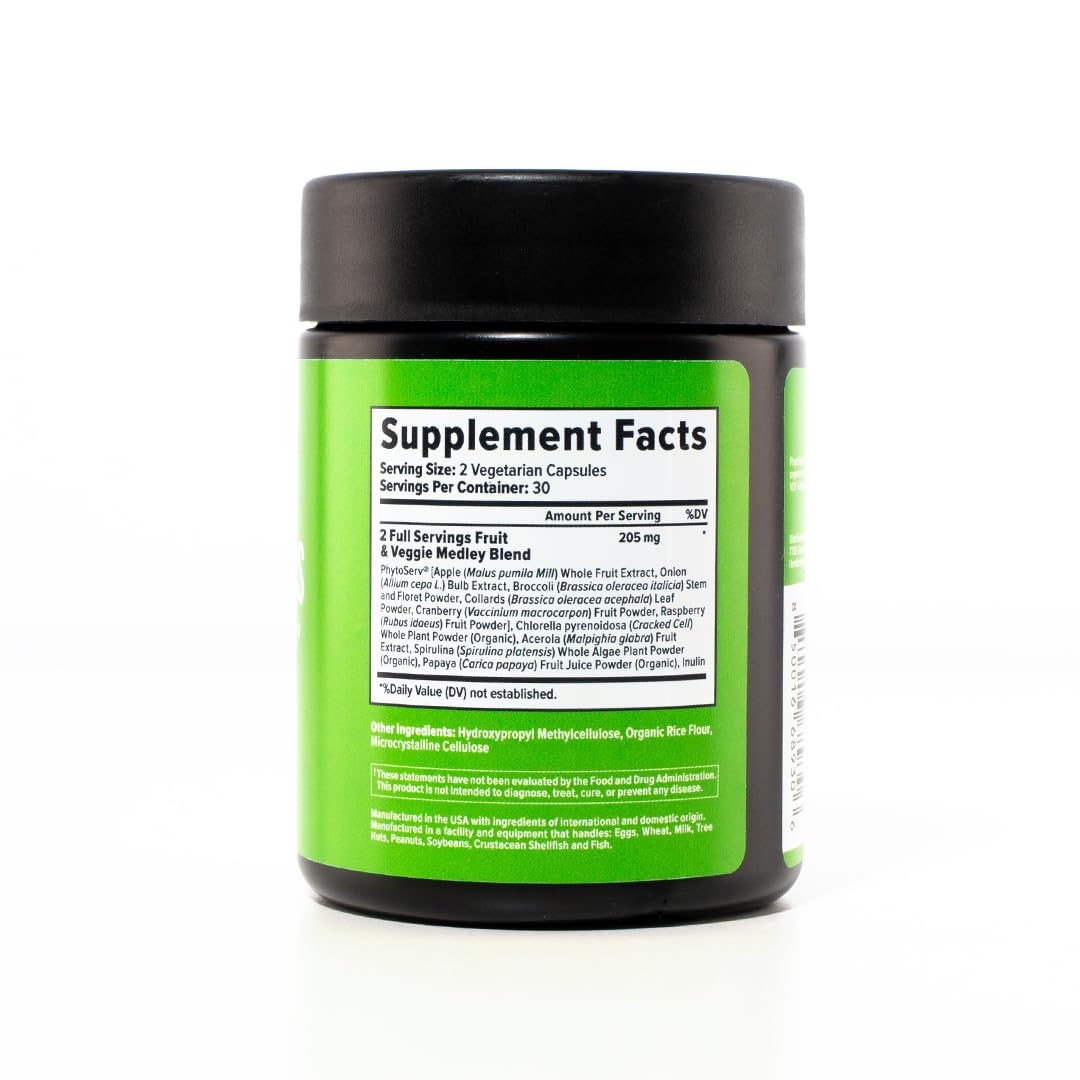 InnoSupps Full Spectrum Reds & Greens | PhytoServ, 2 Servings of Fruits + Veggies Per InnoSupps uk supplements