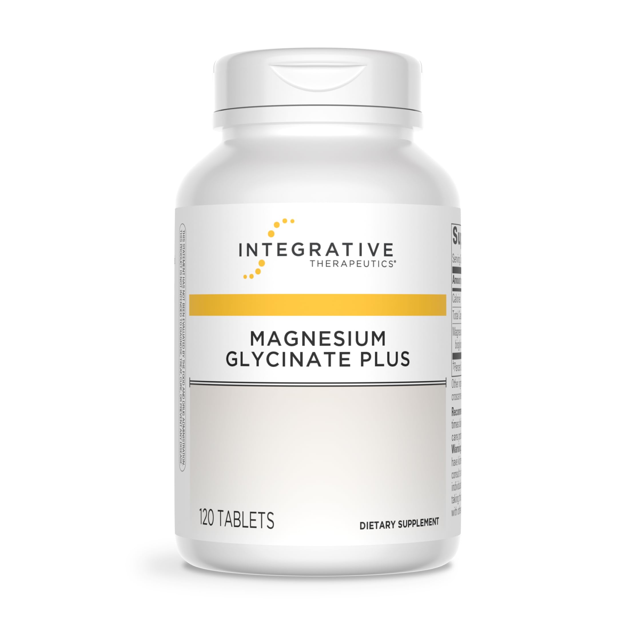 Integrative Therapeutics Magnesium Glycinate Plus - Brain Function Support Supplement for Adults* - Supports Heart and Muscular Function* - Dairy-Free & Gluten-Free - 120 Count (60 Servings) Integrative Therapeutics uk supplements