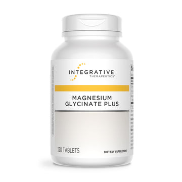 Integrative Therapeutics Magnesium Glycinate Plus - Brain Function Support Supplement for Adults* - Supports Heart and Muscular Function* - Dairy-Free & Gluten-Free - 120 Count (60 Servings) Integrative Therapeutics uk supplements