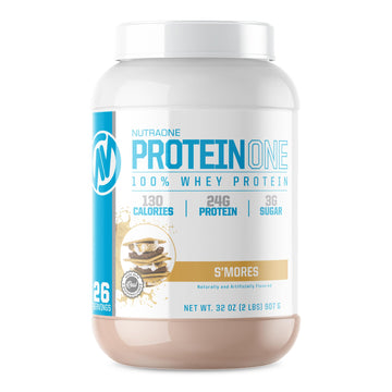 NutraOne ProteinOne Whey Protein Promote Recovery and Build Muscle with a Protein NutraOne uk supplements