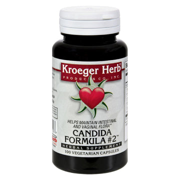Kroeger Herb Candida Formula #2 100 Cap Kroeger Herb Products uk supplements