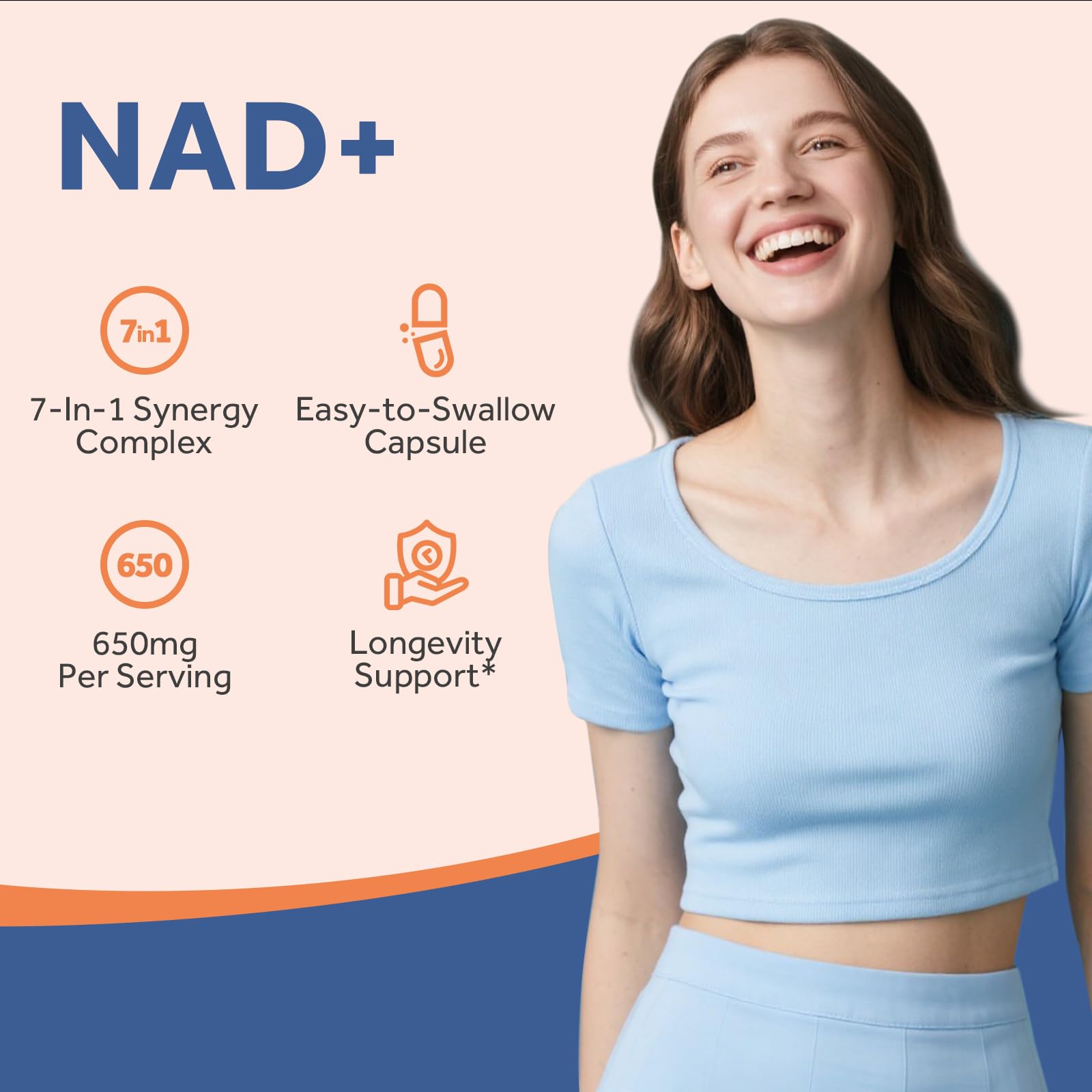 Doctor's Recipes NAD Supplement, Nicotinamide Riboside, Resveratrol, NMN Alternative for Anti-Aging, w/Magnesium Glycinate & L-Tryptophan, 650mg Per Serving, Energy & Mood Boost, 60 Vegan Capsules Doctor's Recipes uk supplements